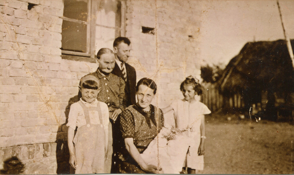 Familie Friedrich Wenzlawski in Purgalken