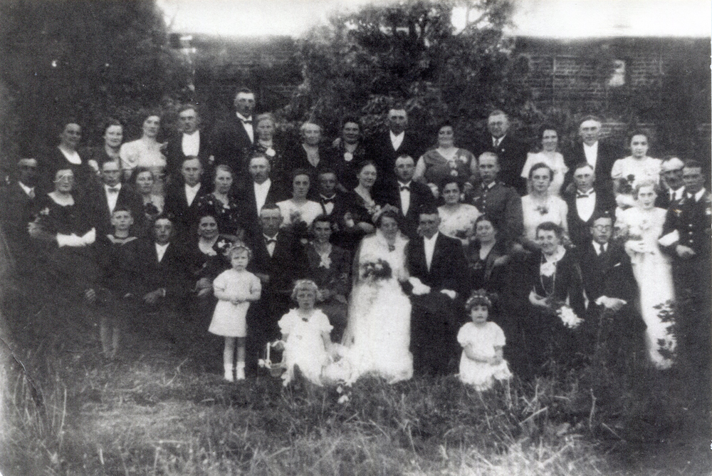 Hochzeit Arthur Eickhoff in Gardienen im Juni 1938