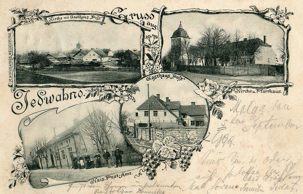 AK Jedwabno (um 1900)