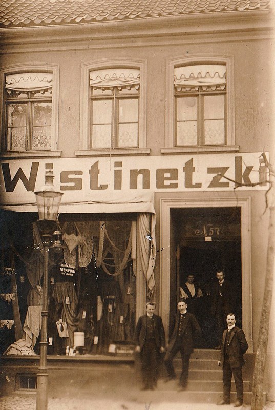 Geschwister Wistinetzki - Textilgeschäft