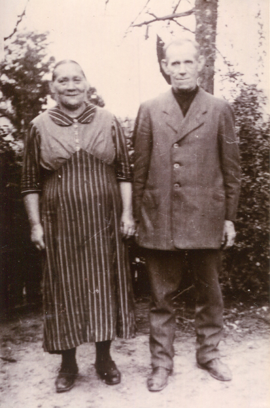 Eheleute Karl und Anna Sefz um 1940