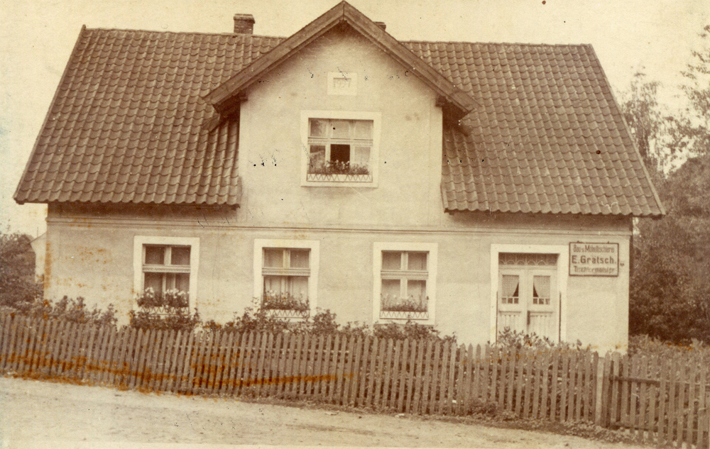 Wohnhaus der Familie Edmund Grätsch (um 1932)