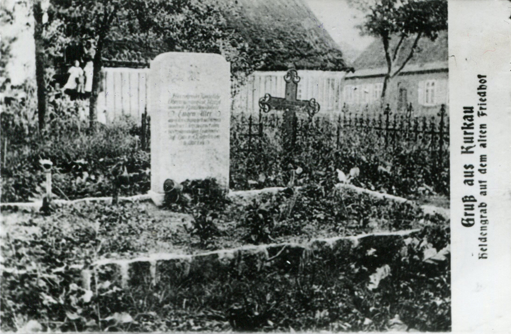 Soldatengrab auf dem alten Friedhof