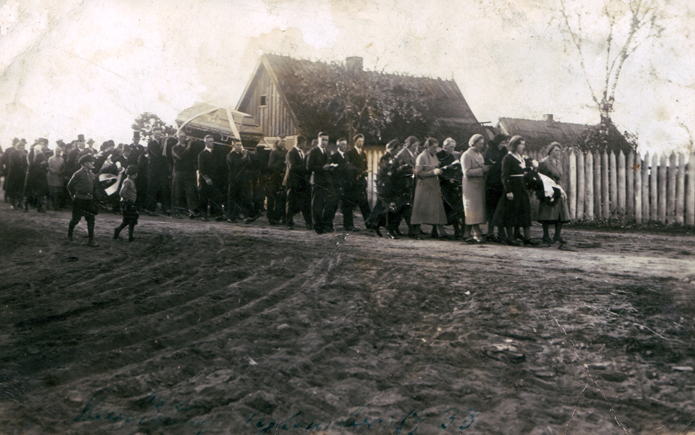 Beerdigung von Willi Loch (siehe voriges Bild) - um 1932