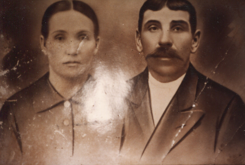 Adam Milewski aus Narzym und Frau Amalie, geb. Skusa, verw. Waschilowski um 1930