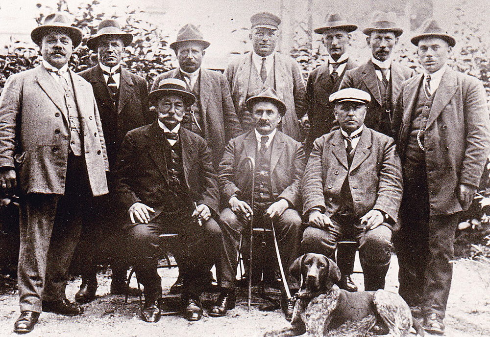 Mitarbeiter des Kreisbauamtes 1933