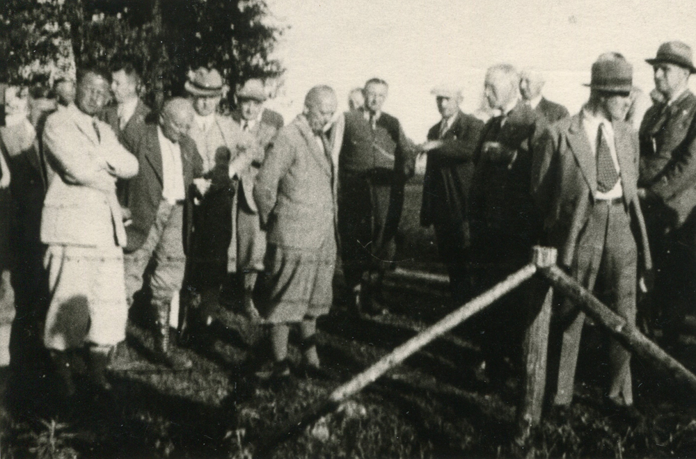 Bereisung im Amtsbezirk Roggen - Juni 1935