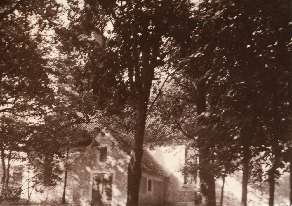 Seiteneingang der ev. Kirche - 1926