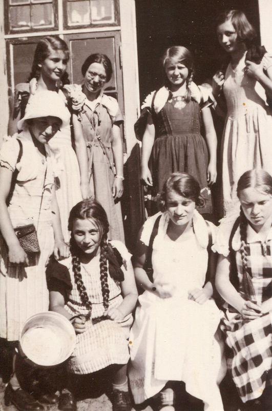 Saberauer Schüler in der Jugendherberge 1934
