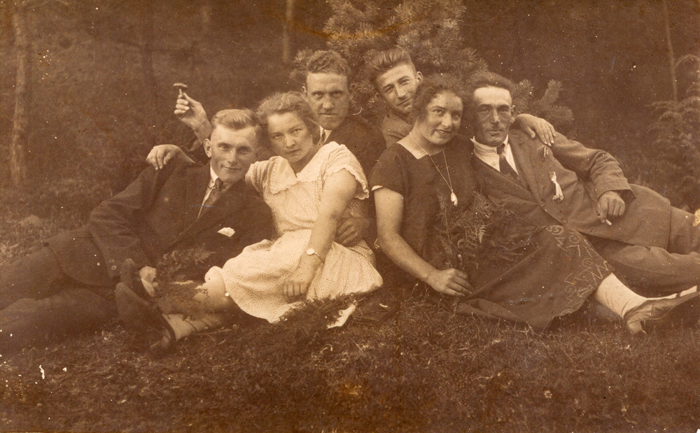 Waldfest in Siemienau um 1924