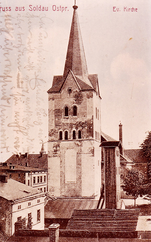 Ev. Kirche vor dem I. Weltkrieg