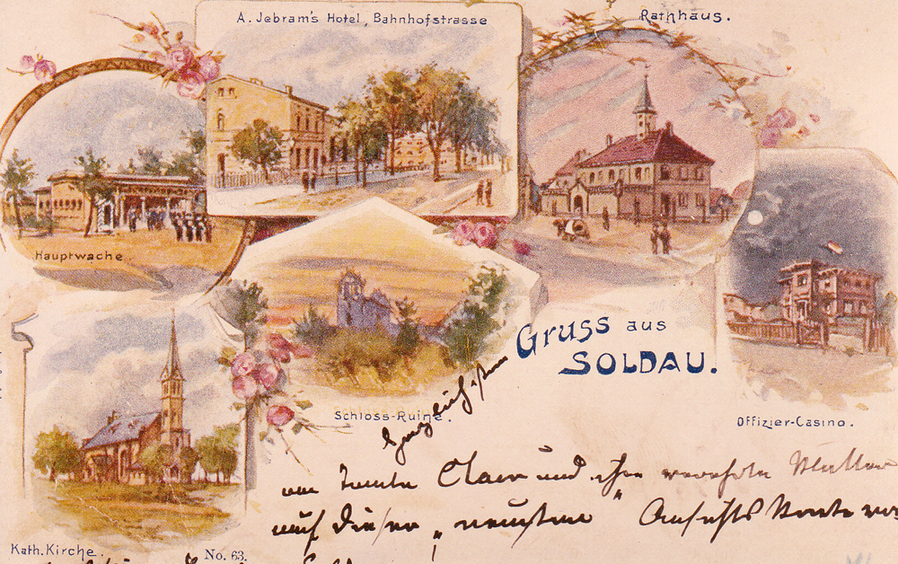 Postkarte 1898