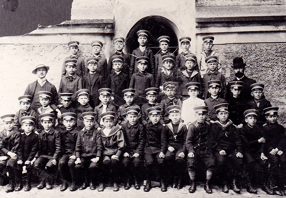 Erste Sexta der Höheren Knabenschule Soldau - 1911