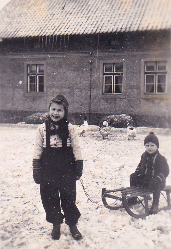 Dietrich und Karin Olinski - Winter 1943