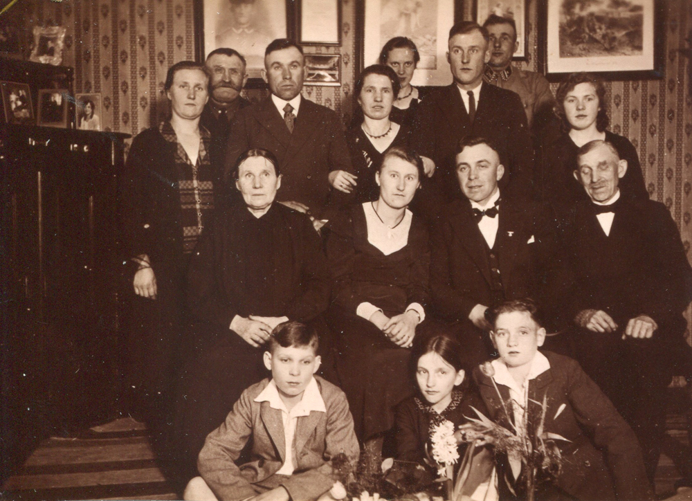 Verlobung Baranowski / Duscha im April 1934