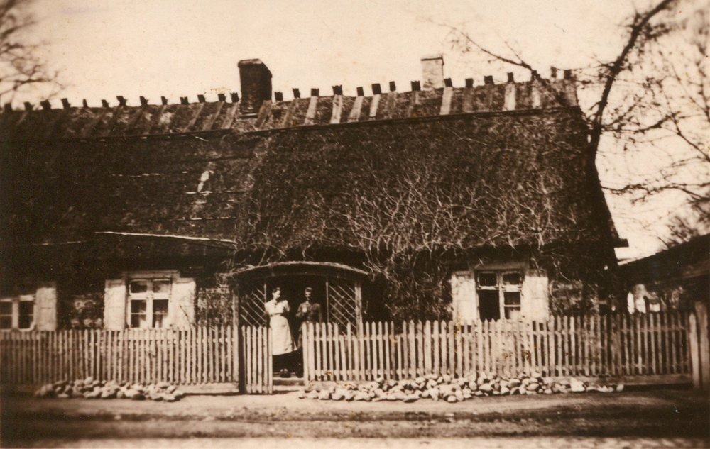 Wohnhaus der Familie Grabski in Klenzkau